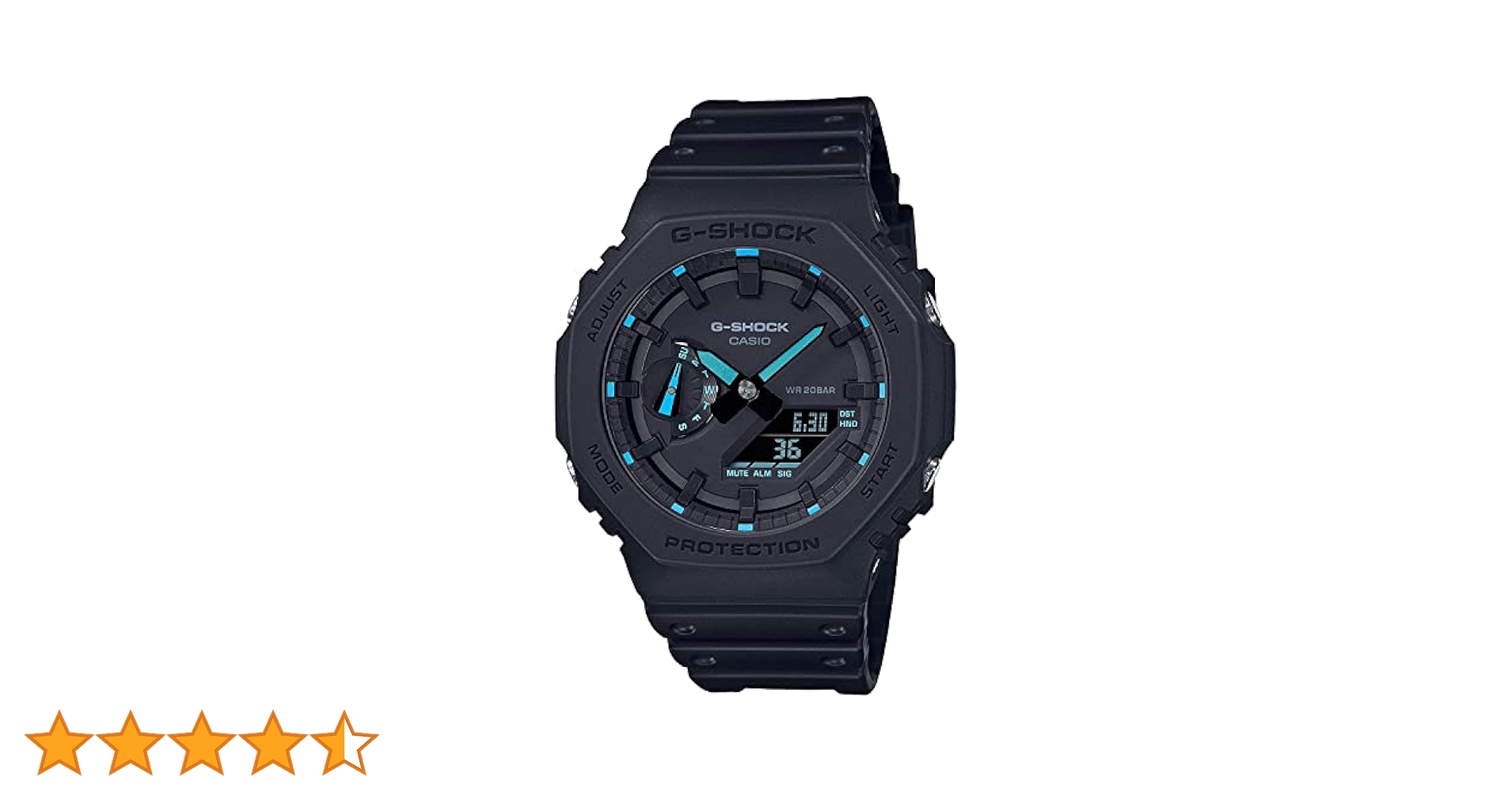 【美品】G-Shock GA2100-1A2 ネオンアクセントウォッチ ブルー Amazon.co.jp: G-Shock GA2100-1A2 ネオンアクセントウォッチ